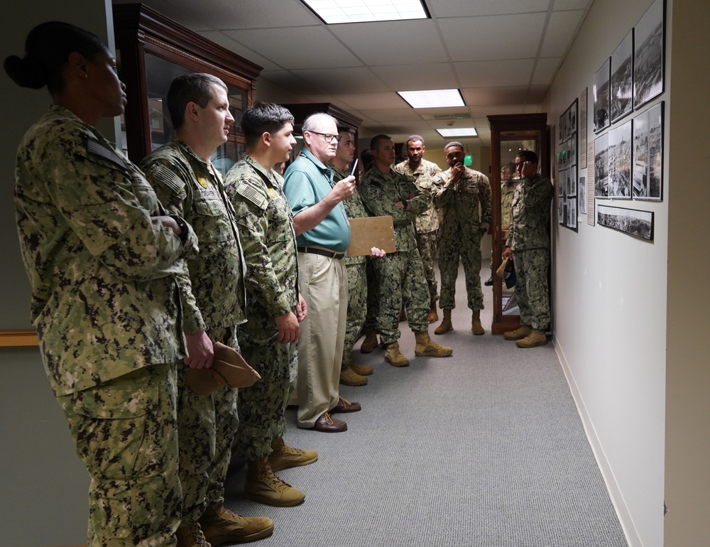 NWS Yorktown Sailors connect with installation history at York County Historical Museum