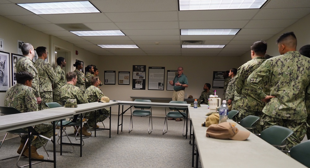 NWS Yorktown Sailors connect with installation history at York County Historical Museum