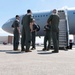 B-52 Stratofortress refuels behind Royal Australian Air Force KC-30