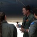 B-52 Stratofortress refuels behind Royal Australian Air Force KC-30