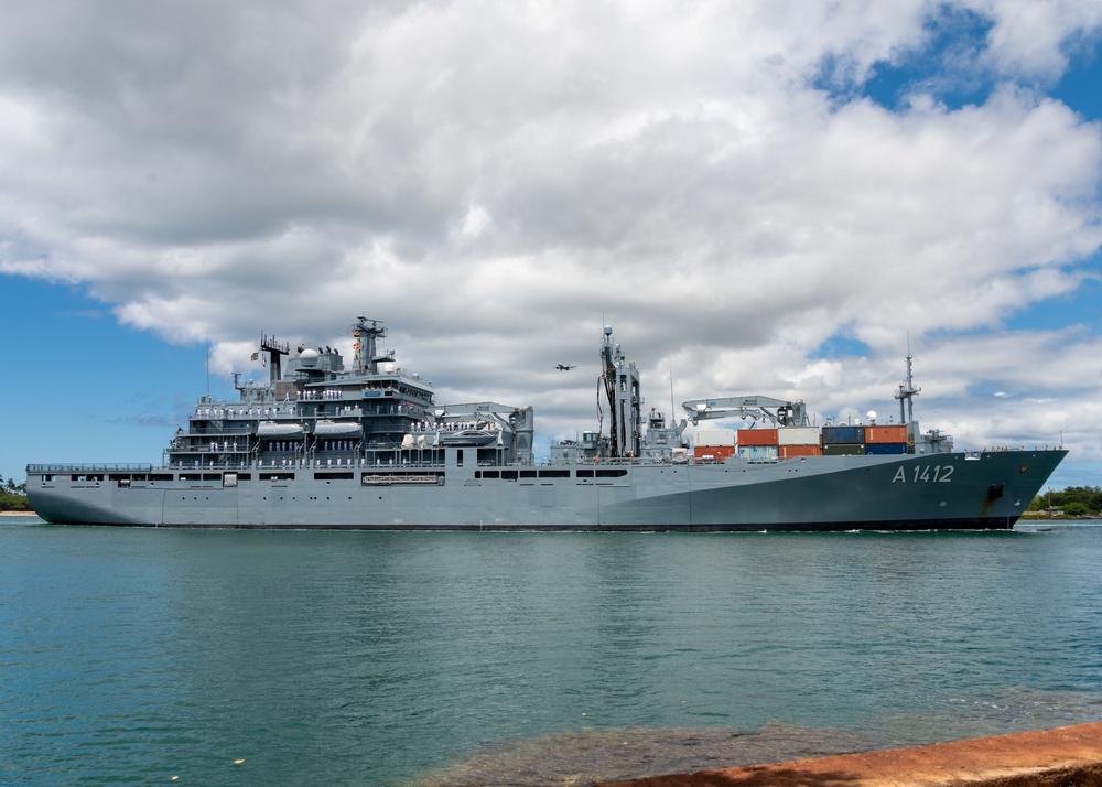 FGS Frankfurt Am Main Arrives for RIMPAC 2024