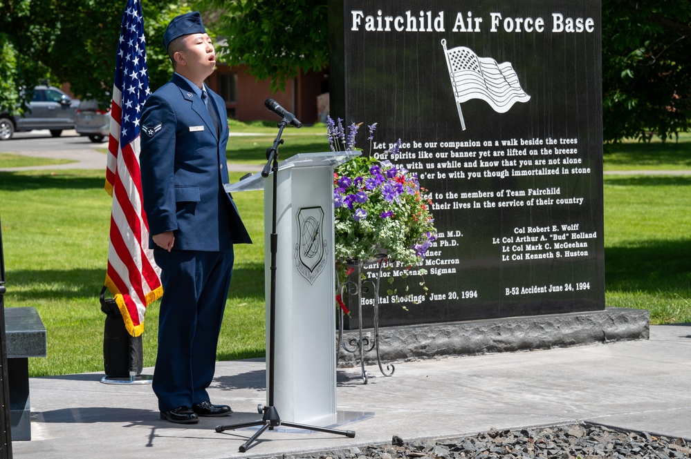 DVIDS - Images - Fairchild honors those who lost their lives in B-52 ...