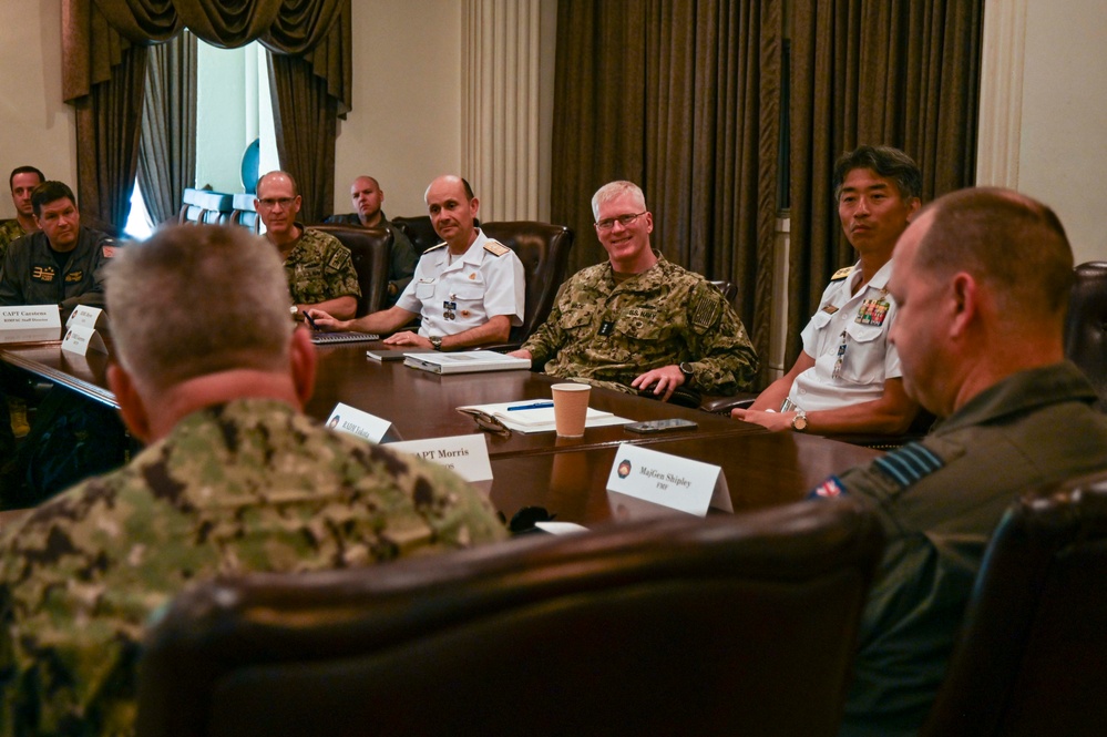 VADM Wade Speaks with Senior Leaders for RIMPAC 2024