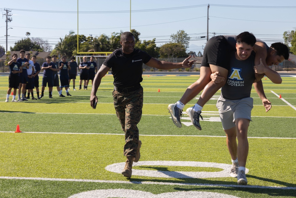 RSS Anaheim hosts CFT for Anaheim High School Football