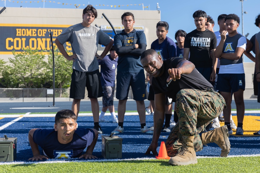 RSS Anaheim hosts CFT for Anaheim High School Football