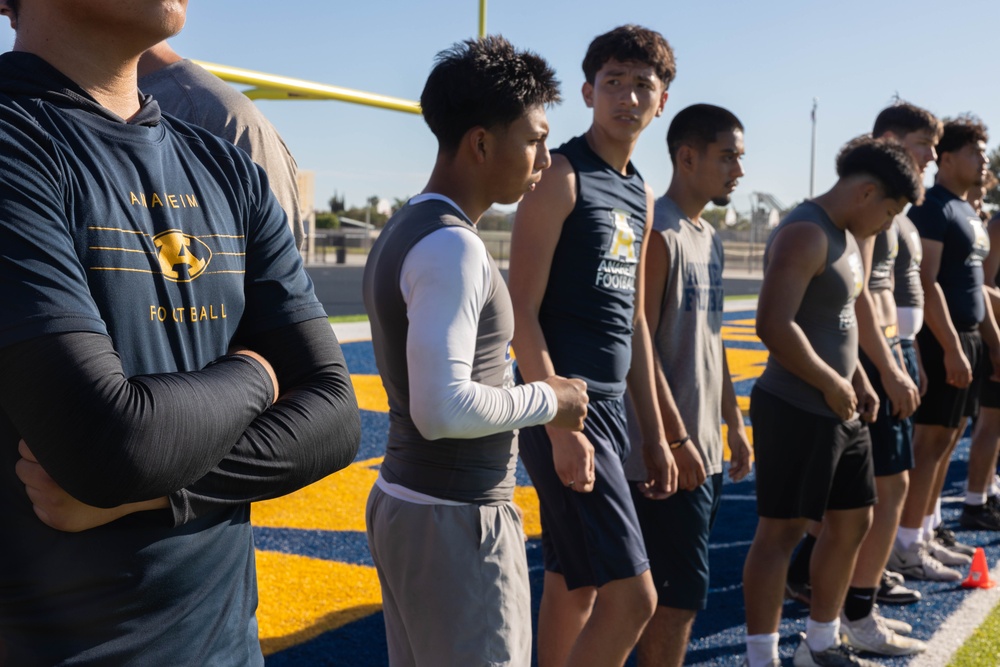 RSS Anaheim hosts CFT for Anaheim High School Football