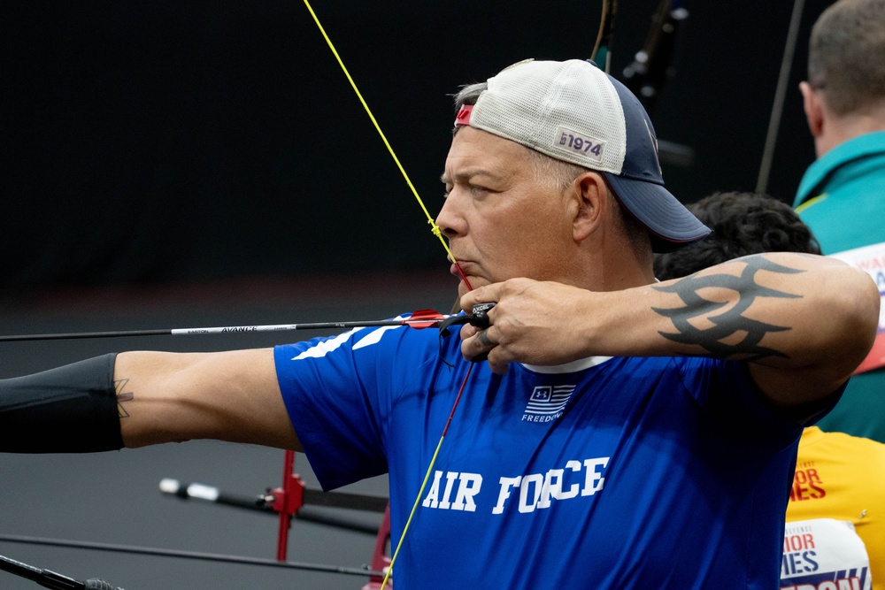 2024 Warrior Games | Archery | Team Air Force | SMSgt Gary Keller (ret)