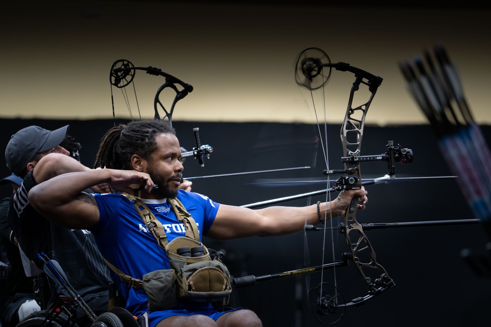 2024 Warrior Games | Archery | Team Air Force | 1st Lt Houston Thomas