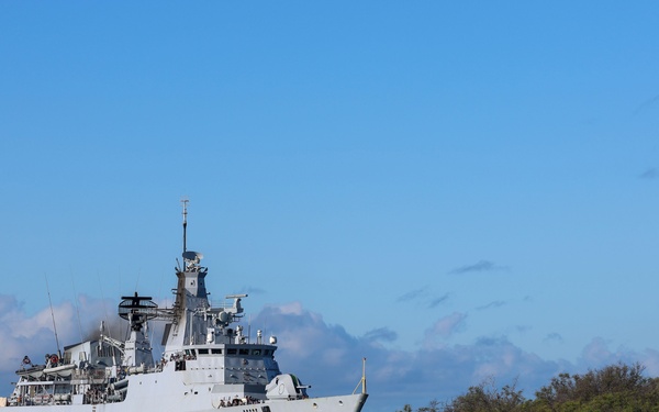 KD Lekiu arrives for RIMPAC 2024