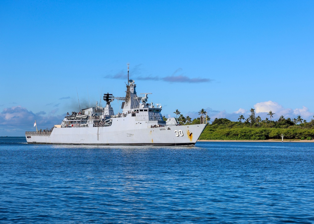 KD Lekiu Arrives for RIMPAC 2024