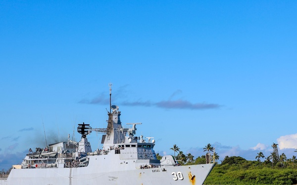 KD Lekiu Arrives for RIMPAC 2024