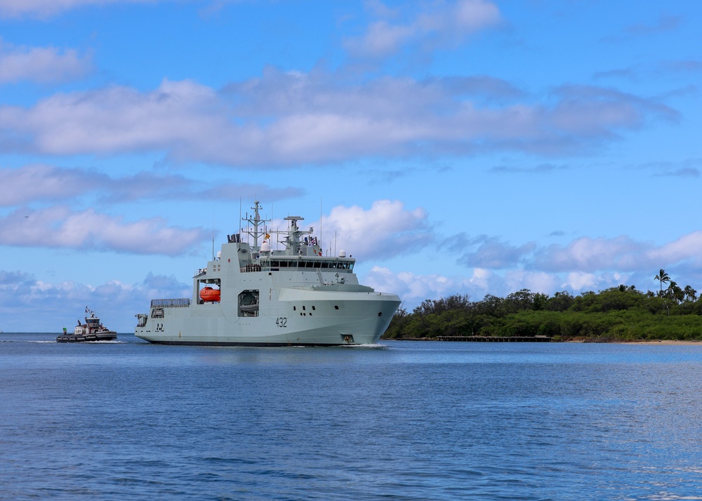 HMCS Max Bernays Arrives for RIMPAC 2024