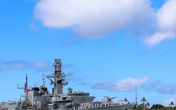 CNS Almirante Condell Arrives for RIMPAC 2024