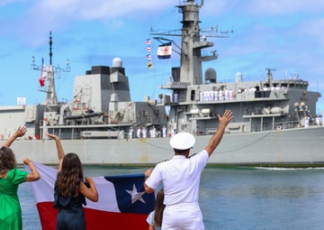 CNS Almirante Condell Arrives for RIMPAC 2024