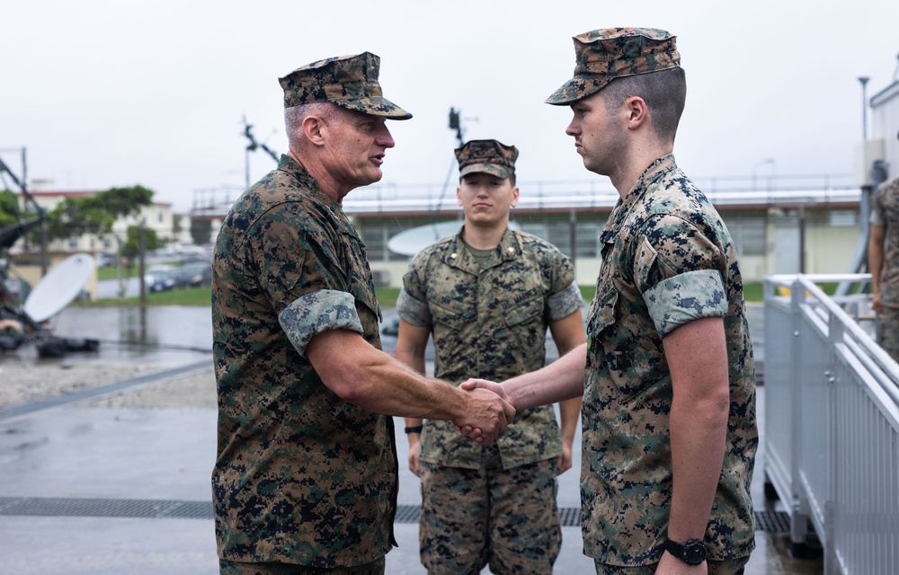 III MIG Marine awarded for excellence in support of All-Domain Operations Center