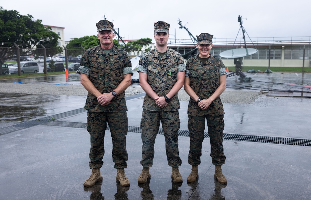 III MIG Marine awarded for excellence in support of All-Domain Operations Center
