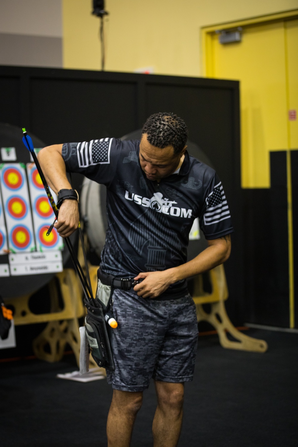2024 DoD Warrior Games Athletes Nock, Aim, And Hit Their Targets with Adaptive Archery Competition
