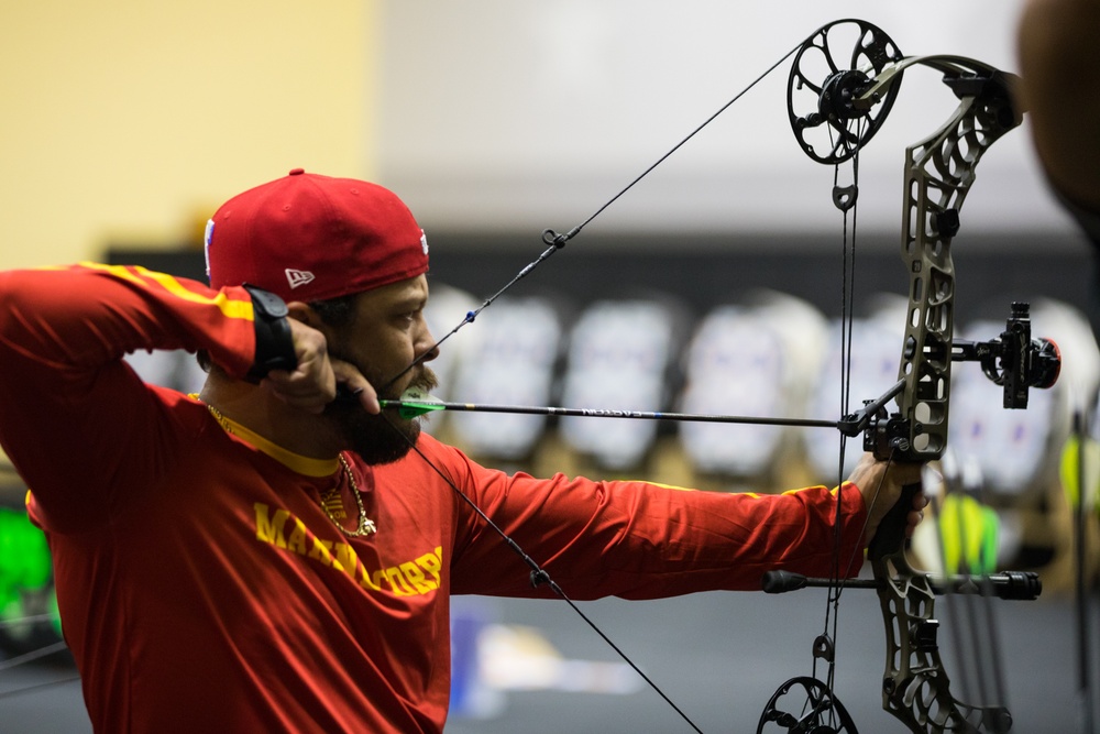 2024 DoD Warrior Games Athletes Nock, Aim, And Hit Their Targets with Adaptive Archery Competition