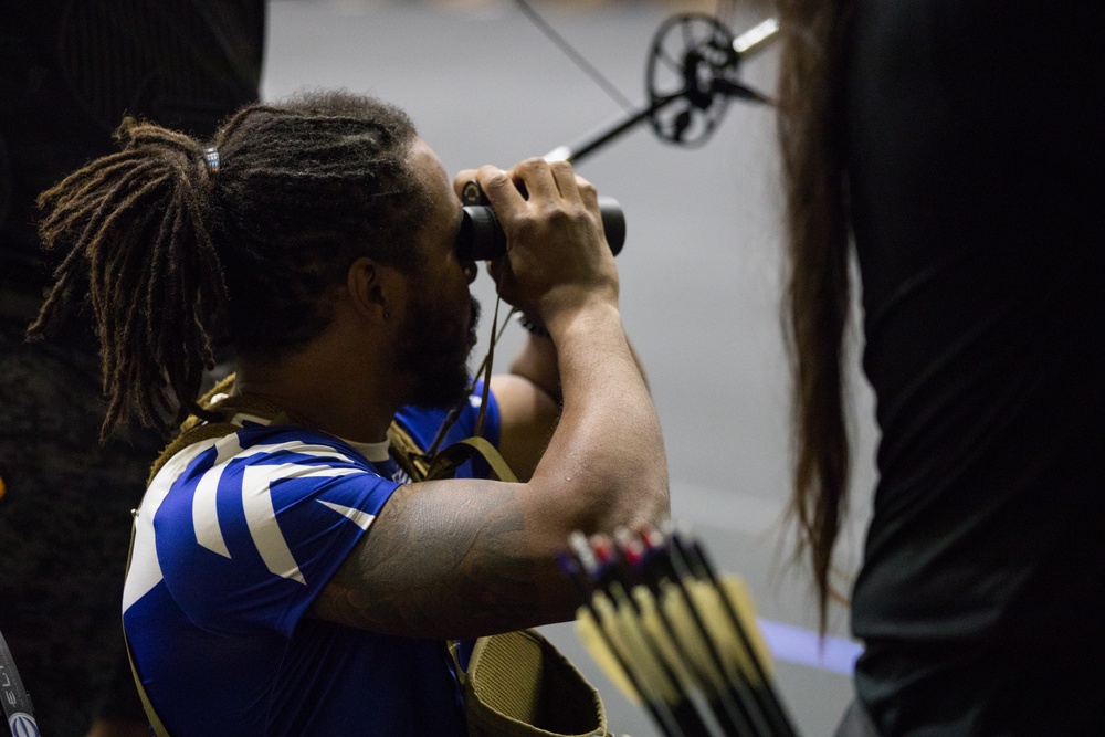 2024 DoD Warrior Games Athletes Nock, Aim, And Hit Their Targets with Adaptive Archery Competition