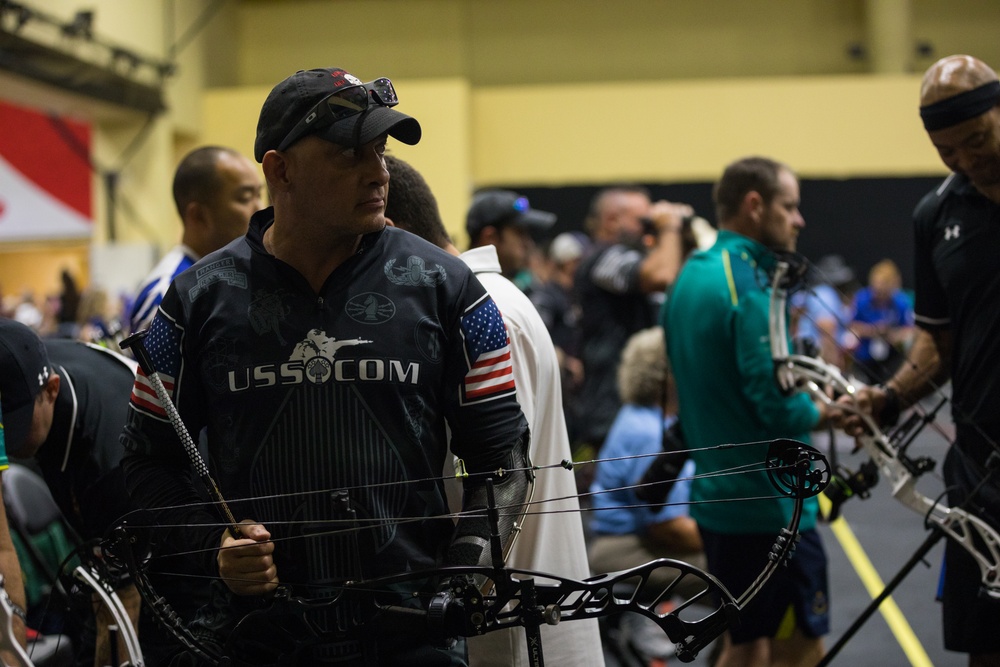 2024 DoD Warrior Games Athletes Nock, Aim, And Hit Their Targets with Adaptive Archery Competition