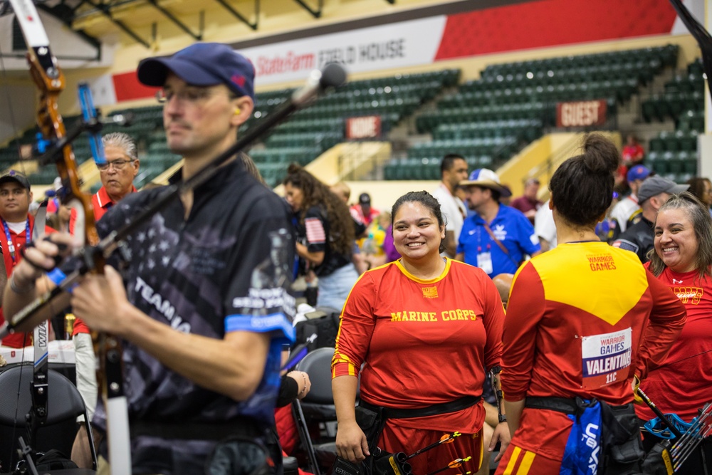 2024 DoD Warrior Games Athletes Nock, Aim, And Hit Their Targets with Adaptive Archery Competition