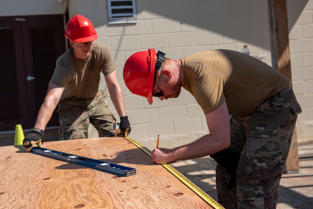 Red Horse Squadron Works on Construction Projects at Pacific Missile Range Facility