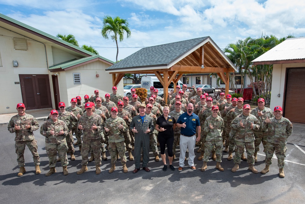 PMRF-Red Horse Squadron Group Photo At End of Deployment