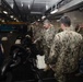 USS George Washington hosts the official Equadorian party