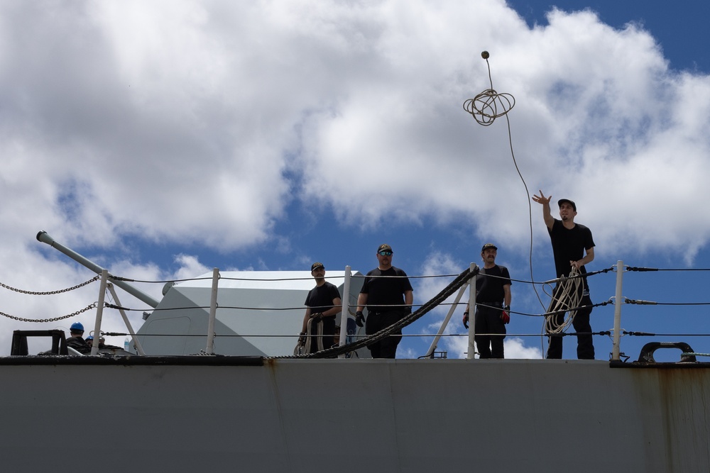 HMCS Vancouver Arrives at Pearl Harbor for RIMPAC 2024