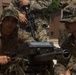 U.S. Marines execute a crew-served weapons class