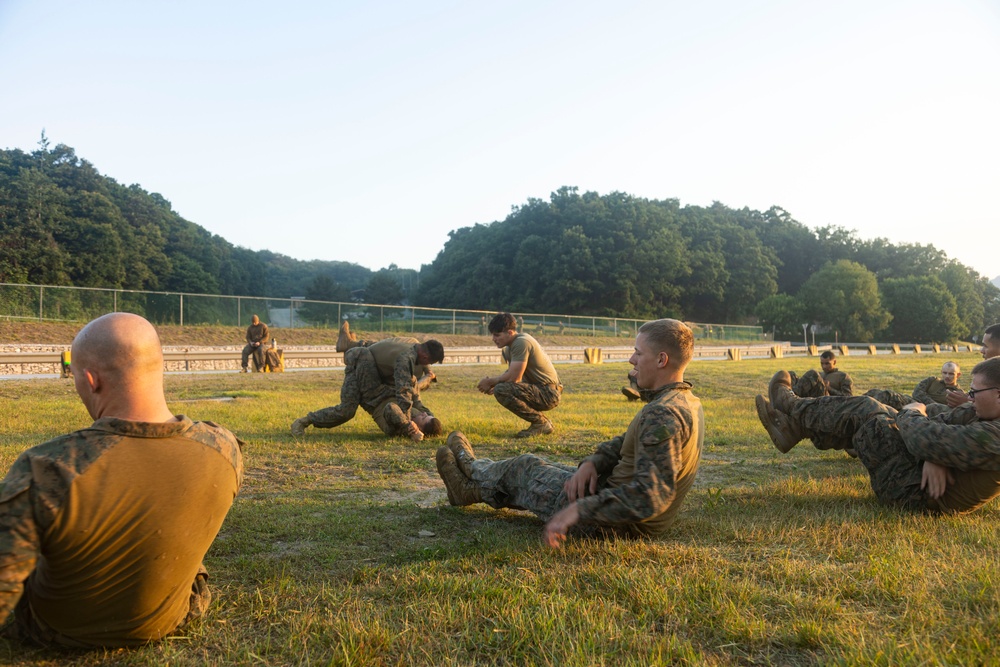 4th Marines execute Marine Corps Martial Arts training during Korea Viper 24.2