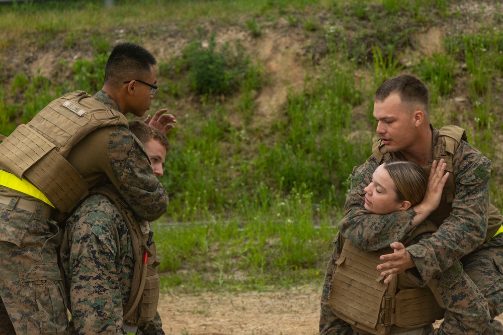 4th Marines execute Marine Corps Martial Arts training during Korea Viper 24.2
