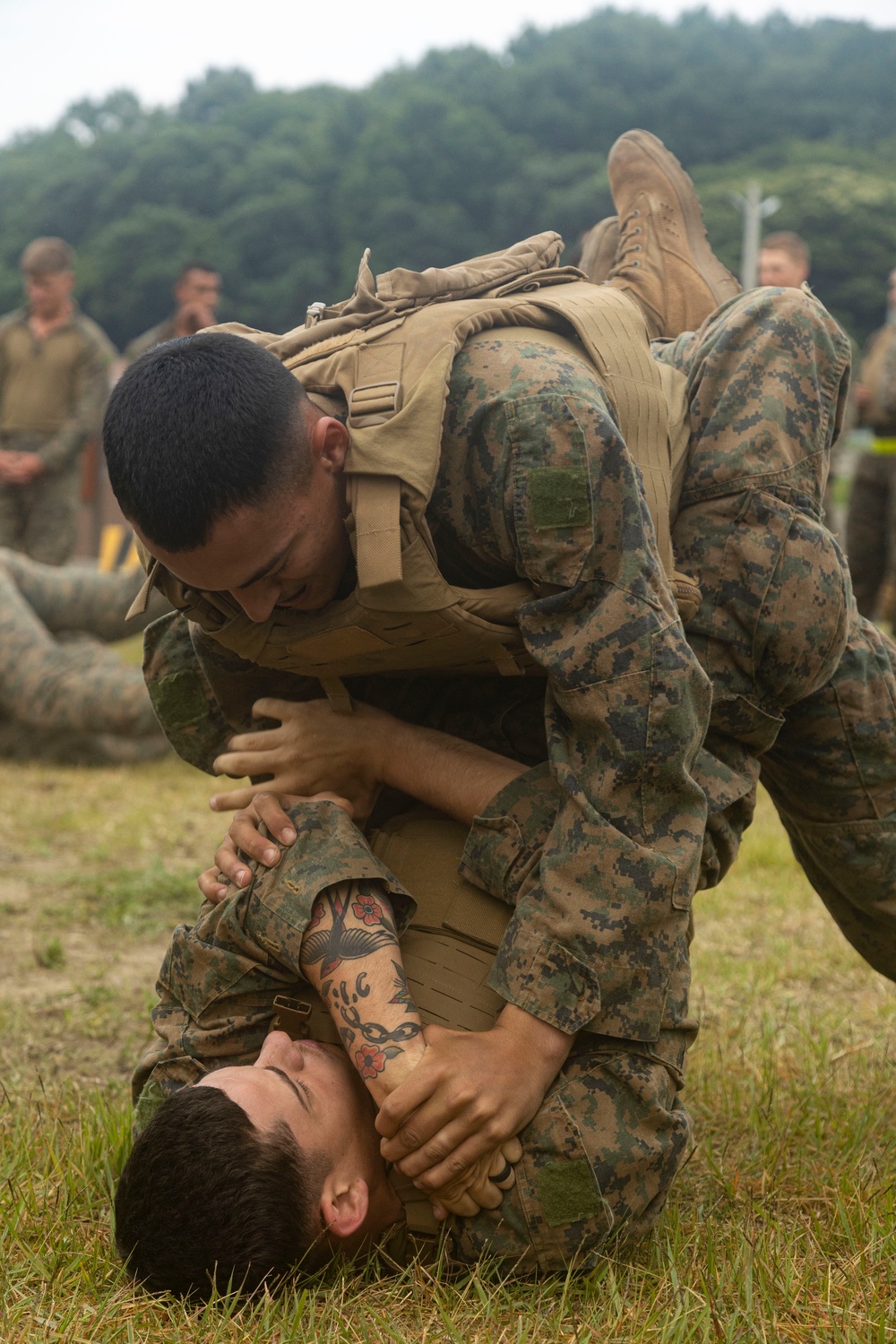 4th Marines execute Marine Corps Martial Arts training during Korea Viper 24.2
