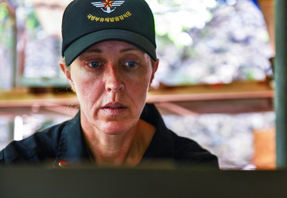 DPAA conducts recovery operations in South Korea