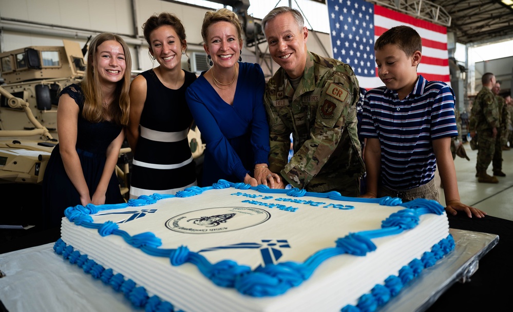 435th CRG Airmen welcome new commander