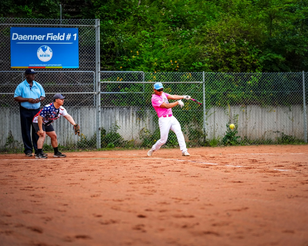 52nd Air Defense Artillery Brigade &quot;Powerhouse&quot; Baseball Team Plays Ball!