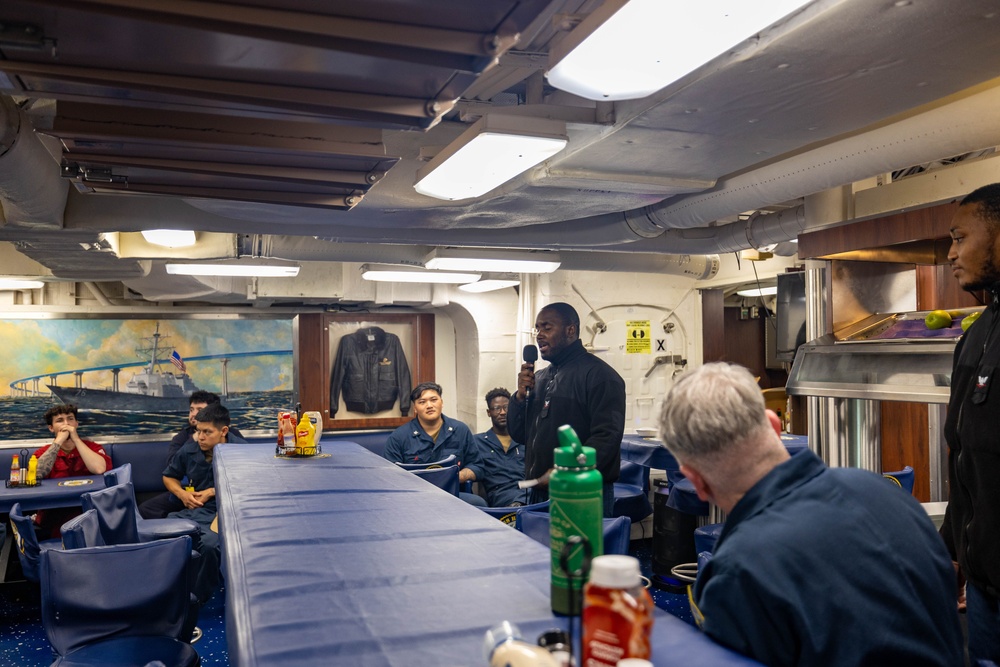 USS Higgins (DDG 76) Juneteenth Event