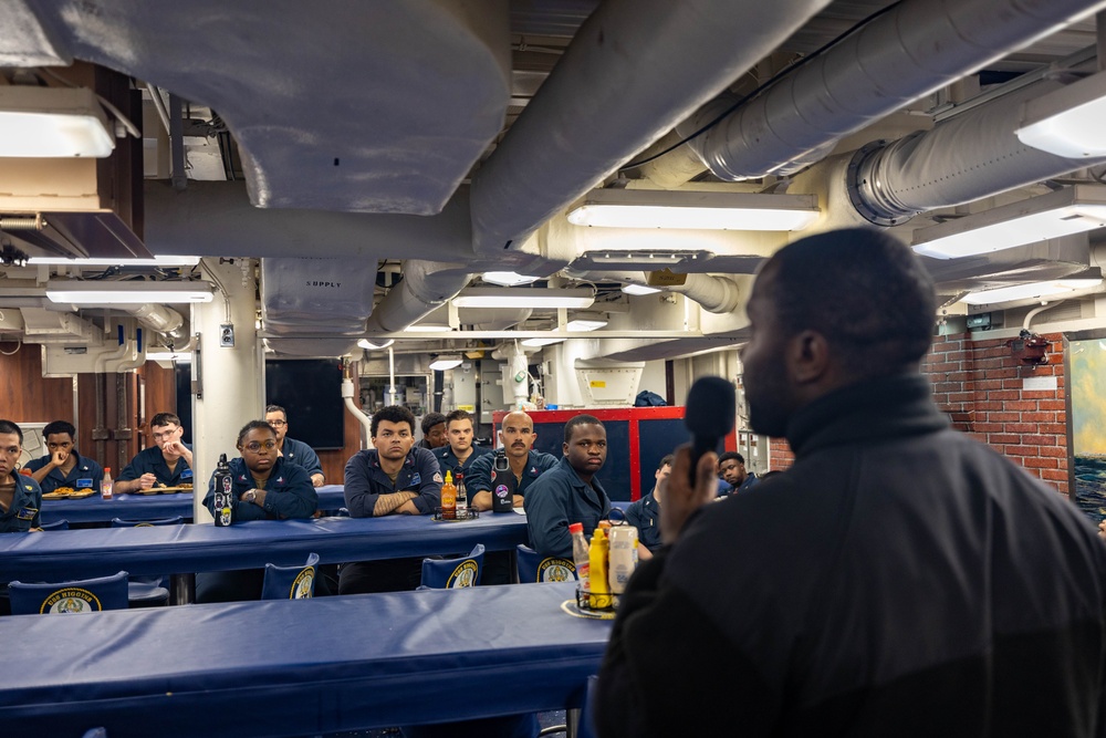 USS Higgins (DDG 76) Juneteenth Event