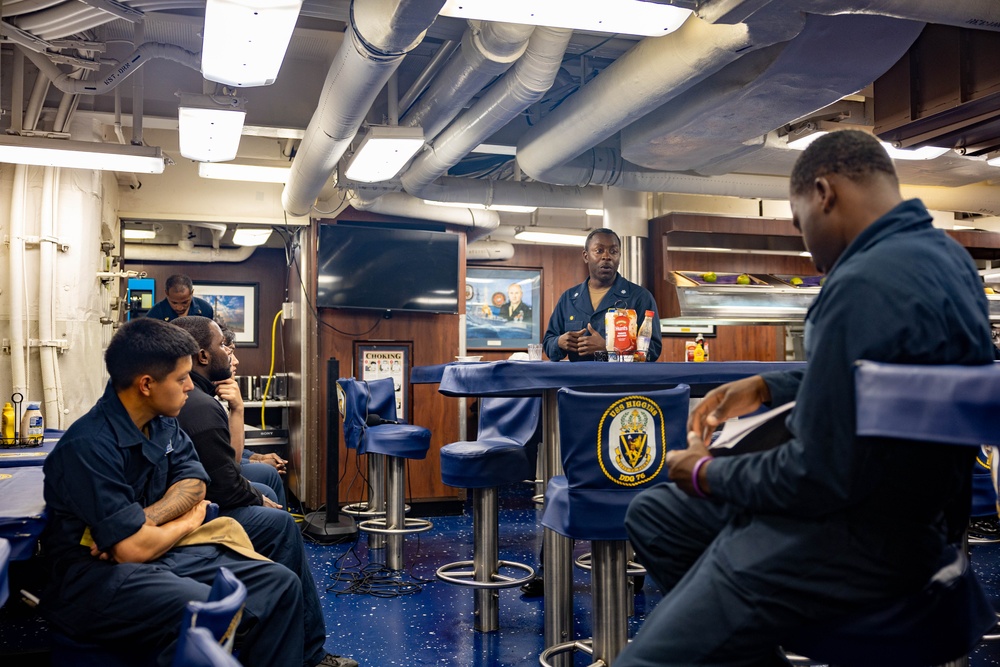 USS Higgins (DDG 76) Juneteenth Event