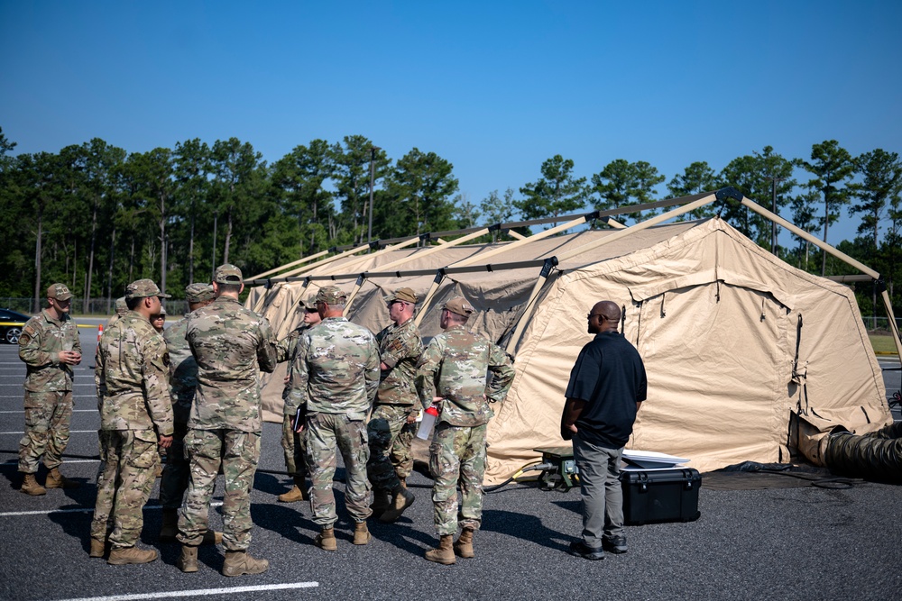 Moody AFB showcases intel capabilities for ACC intel director visit