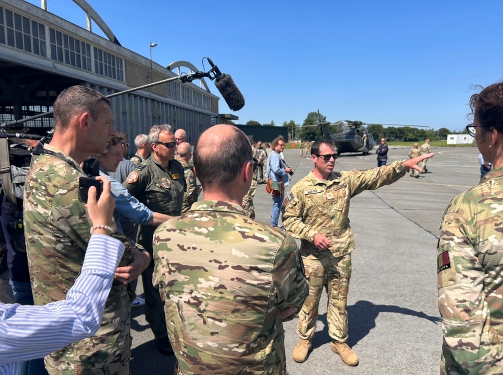 Koksijde Air Base Press Event