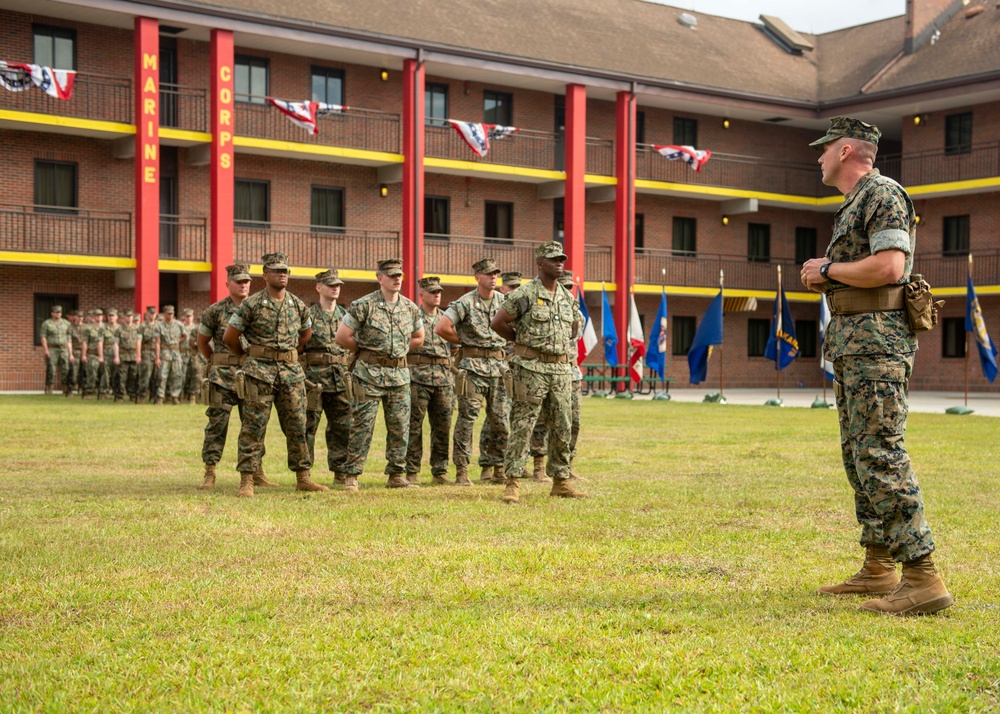 Marine Corps Security Force Battalion Kings Bay Change of Command Ceremony