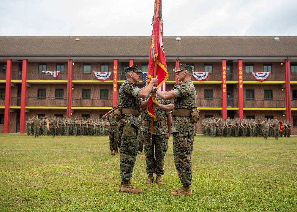 Marine Corps Security Force Battalion Kings Bay Change of Command Ceremony