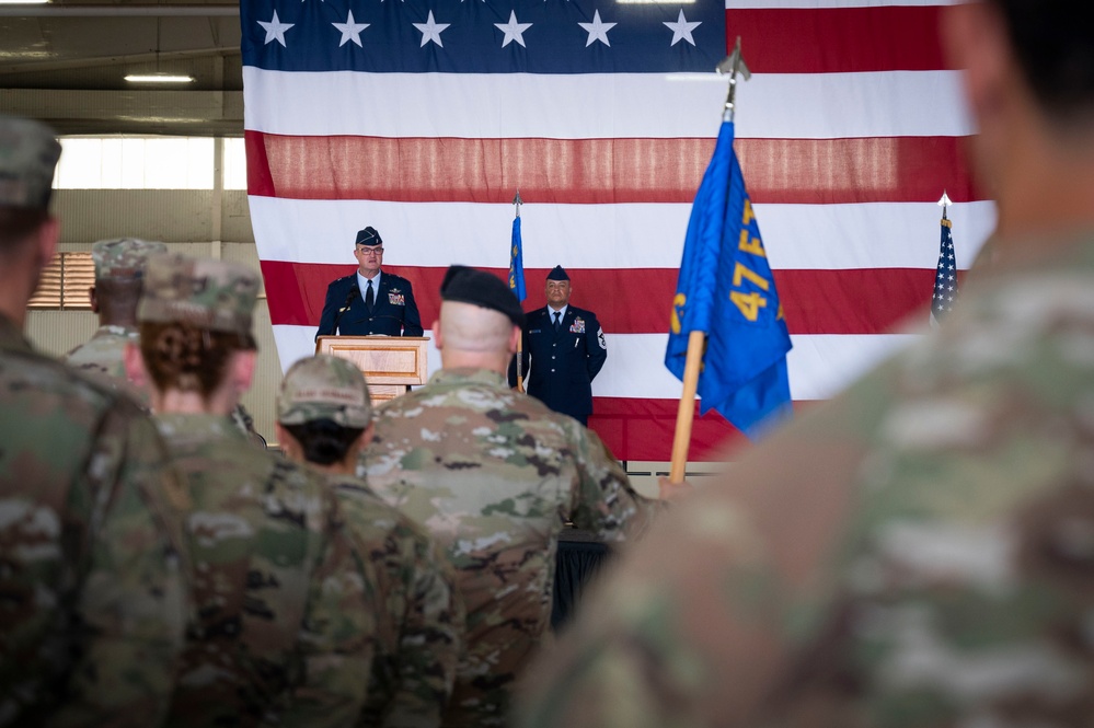 47th Flying Training Wing welcomes new commander