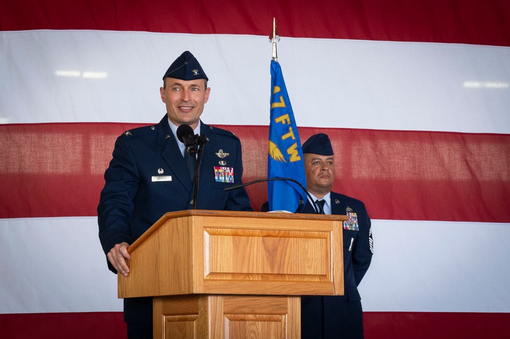47th Flying Training Wing welcomes new commander