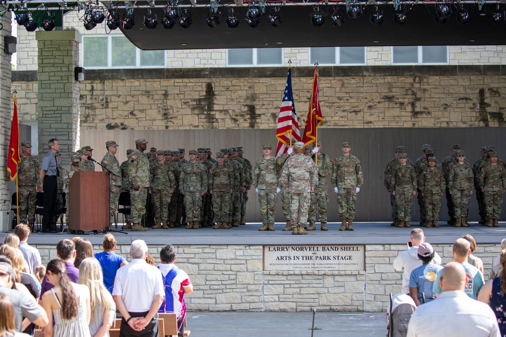 450th MCB Receives Sendoff