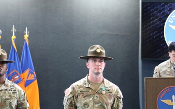 Minahen wins USAACE Drill Sergeant of the Year for 2nd time