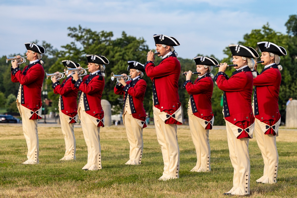 The 3d U.S. Infantry Fife and Drum Corps and U.S. Army Drill Team, Summer Concert Series