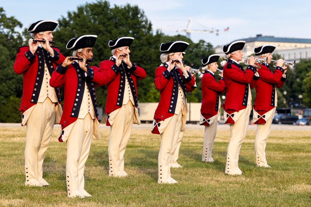 The 3d U.S. Infantry Fife and Drum Corps and U.S. Army Drill Team, Summer Concert Series