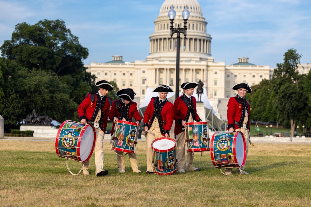 The 3d U.S. Infantry Fife and Drum Corps and U.S. Army Drill Team, Summer Concert Series